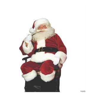 Santa Suit Crimson Imperial Costume