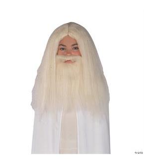 Gandalf Wig And Beard White