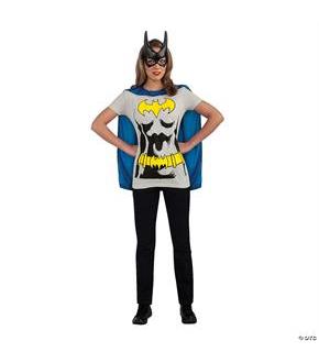 Batgirl Sexy Shirt Costume
