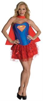 Supergirl Adult Flirty Costume