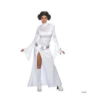 Sassy Princess Leia White Dress Costume