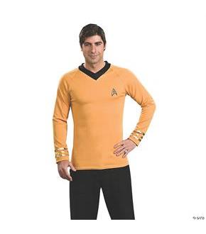 Star Trek Classic Gold Shirt Costume
