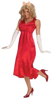 Miss Piggy Red Dress Costume