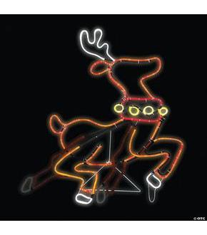 Light Glo Reindeer Animated