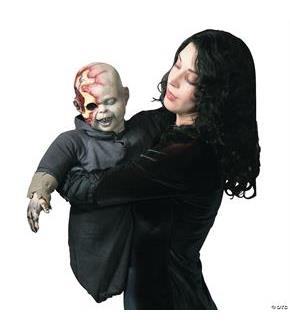 Zombie Zack Latex Puppet Decoration