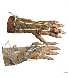 Pumpkin Rot Latex Hands Accessory