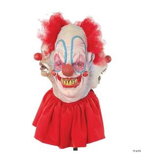 Clowning Around Latex Mask