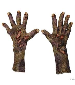 Zombie Rotted Large Latex Glov