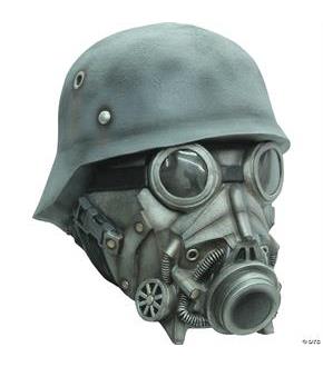 Chemical Warfare Adult Latex Mask