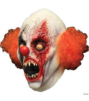 Creepy Clown Latex Mask