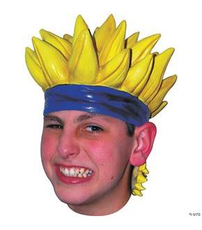Anime 7 Latex Yellow Wig