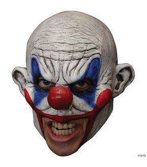 Clooney Clown Chinless Latex M