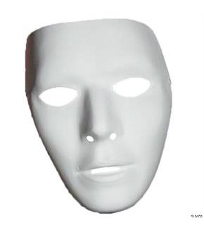 Blank Male Mask
