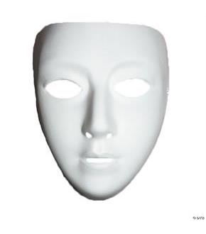 Blank Female Mask