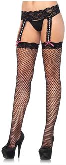 Stocking Garter Belt Net Black