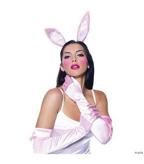 Bunny Kit Pink Gloves Ears Tail
