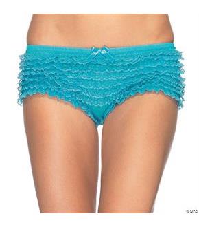 Briefs Ruffle Neon Blue Panty