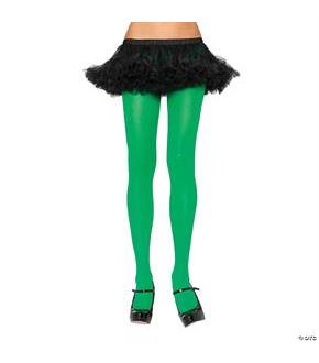Tights Opaque Plus Kelly Green