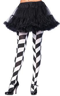 Tights Illusion Blk/Wht