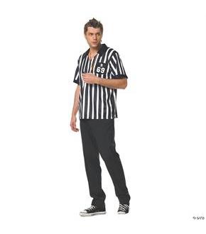 Referee Shirt Mens Costume