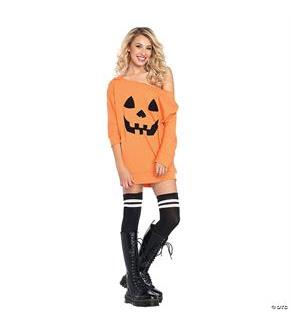 Jersey Dress Pumpkin Med