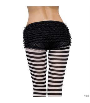 Boy Shorts Ruffled Black