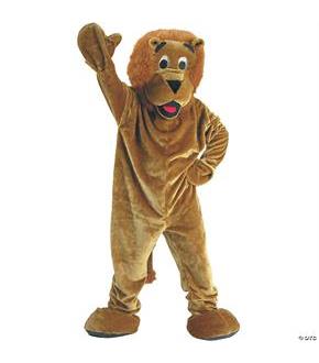 Lion Mascot Adult Costume