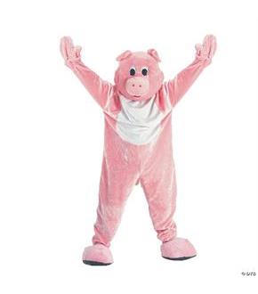 Pig Mascot Costume