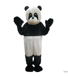 Panda Mascot Adult Costume One Size
