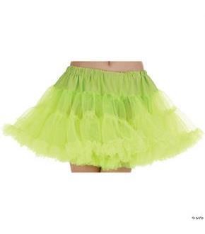 Petticoat Tutu Adult Neon Green