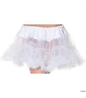 Petticoat Tutu Adult White