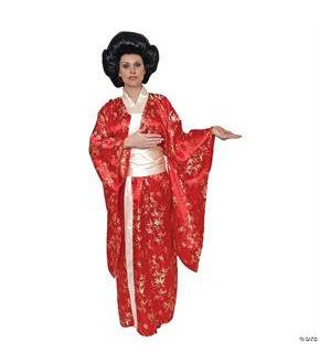 Kimono Red Costume