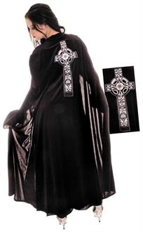 Celtic Cape Black One Size Accessory