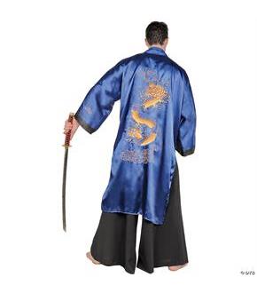 Samurai Blue Adult One Size