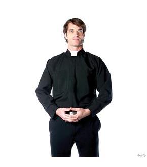 Priest Shirt Mens One Size