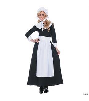 Pilgrim Woman Costume