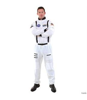 Astronaut Mens White Costume