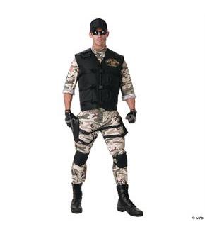 Seal Team Standard Adult Costume