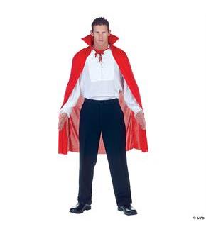 Cape Red Male Costume