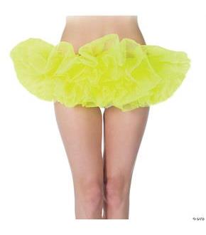 Tutu Neon Yellow Skirt