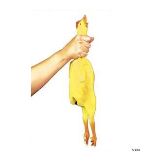 Rubber Chicken Comedy Decoration