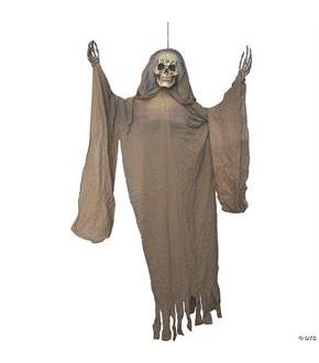 Hanging Ghoul W Light Up Eyes