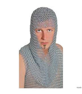 Chainmail Hood Long Hat