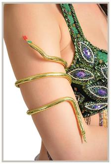 Snake Arm Band Gold Accessory