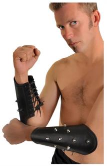 Leather Arm Guards Spikes Accessory