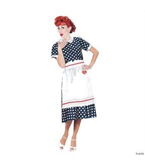 I Love Lucy Polka Dot Dress Costume