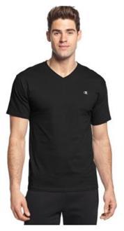 Champion Authentic Mens Jersey V-Neck T-Shirt