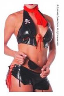 4  Pc Naughty Pirate Sexy Lingerie Costume