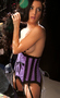 Rubber Look Vinyl ''Betty'' Corset
