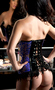 Vinyl and Brocade ''Giselle'' Corset